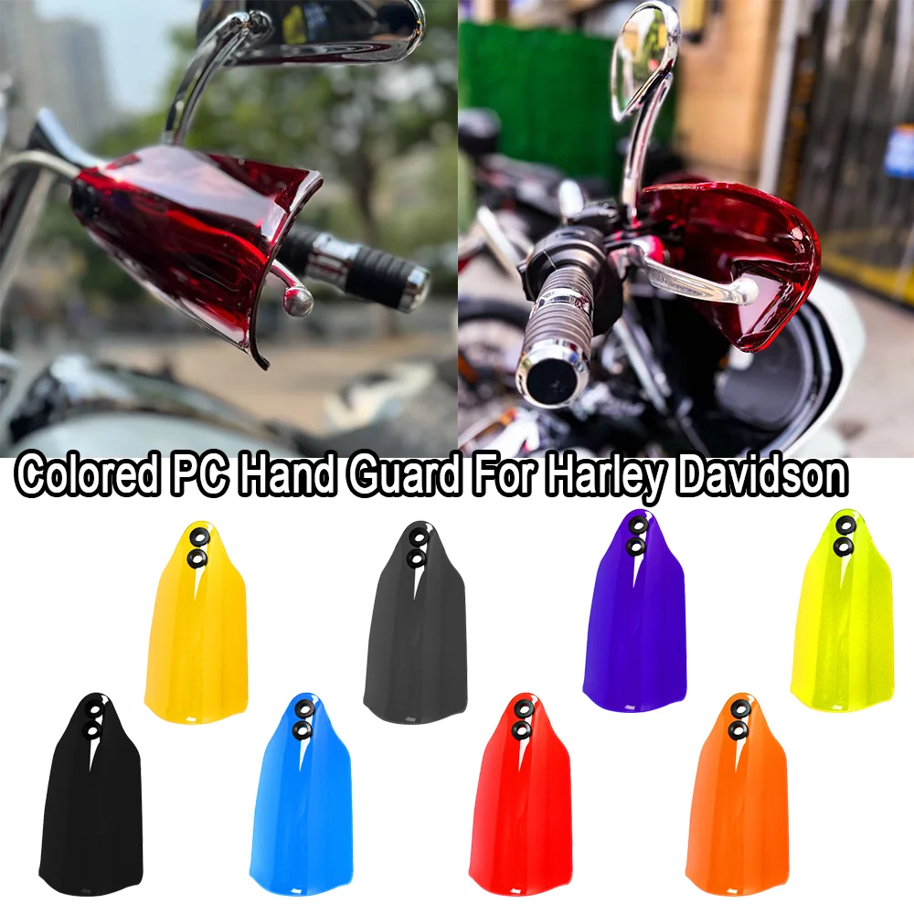 

Motorcycle Hand Shield Guard Handles Hand Protector For Harley Softail Touring Road Glide Road King Touring Electra Glide 14-20