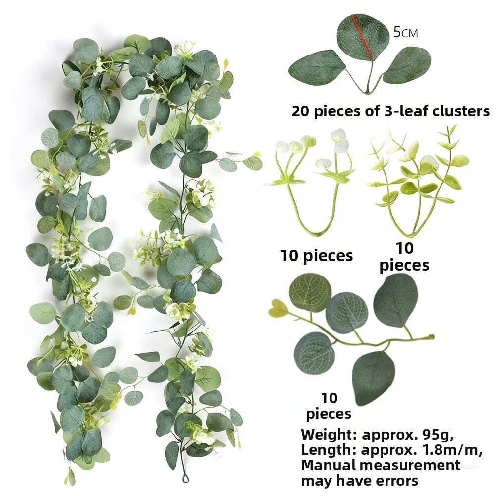 Artificial rattan vine for decorative indoor use featuring natural texture and lightweight design for easy handling