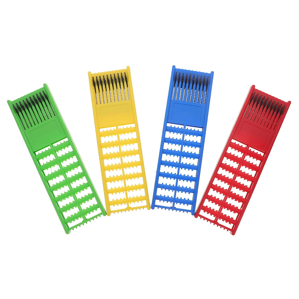 

4Pcs Fishing Line Holder Secure Sturdy Rig and Leader Organizer for Portable Equipment Storage with Quick