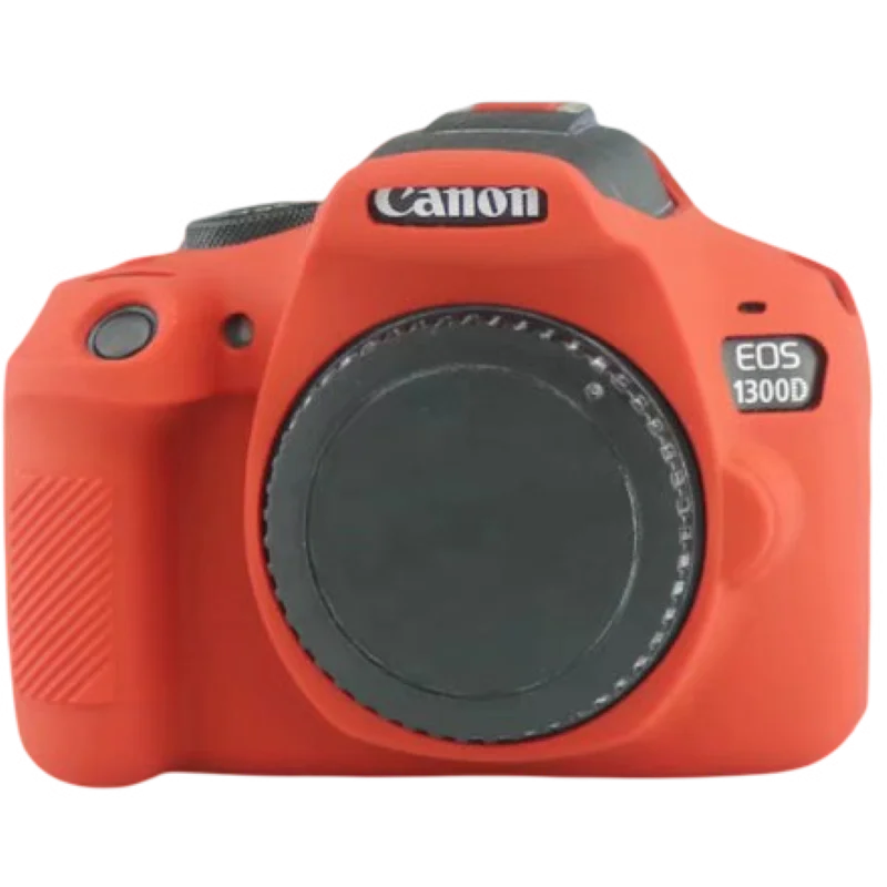 Camera Case Body Protect Silicone Bag for Canon EOS 1300D Rebel T6 1500D Rebel T7 KISS X90 DSLR Accessories @