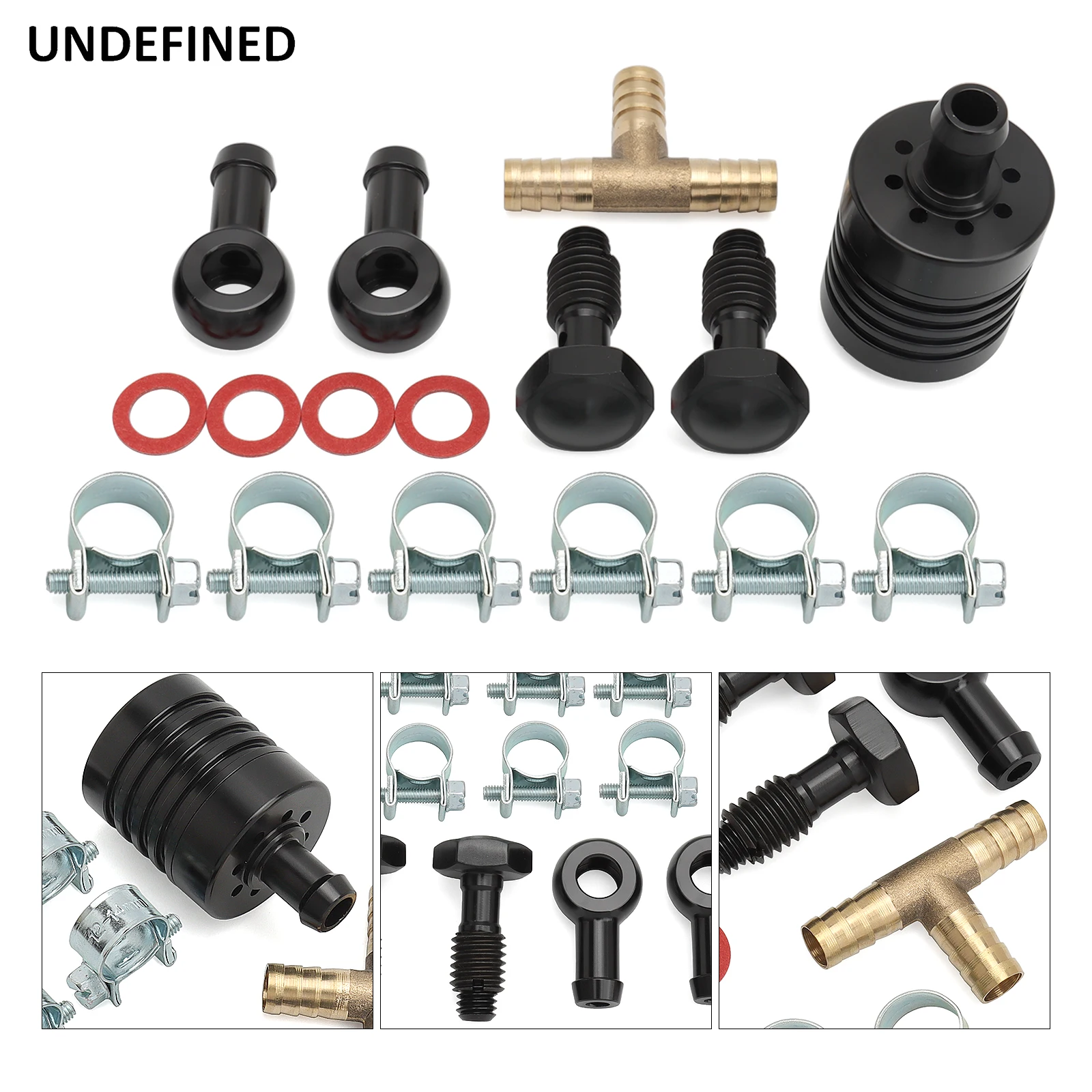 Motorcycles Crankcase Breather Bracket Kit For 1993-1999 Evolution Big Twin Sportster Deluxe Tour Glide Softail Custom Heritage