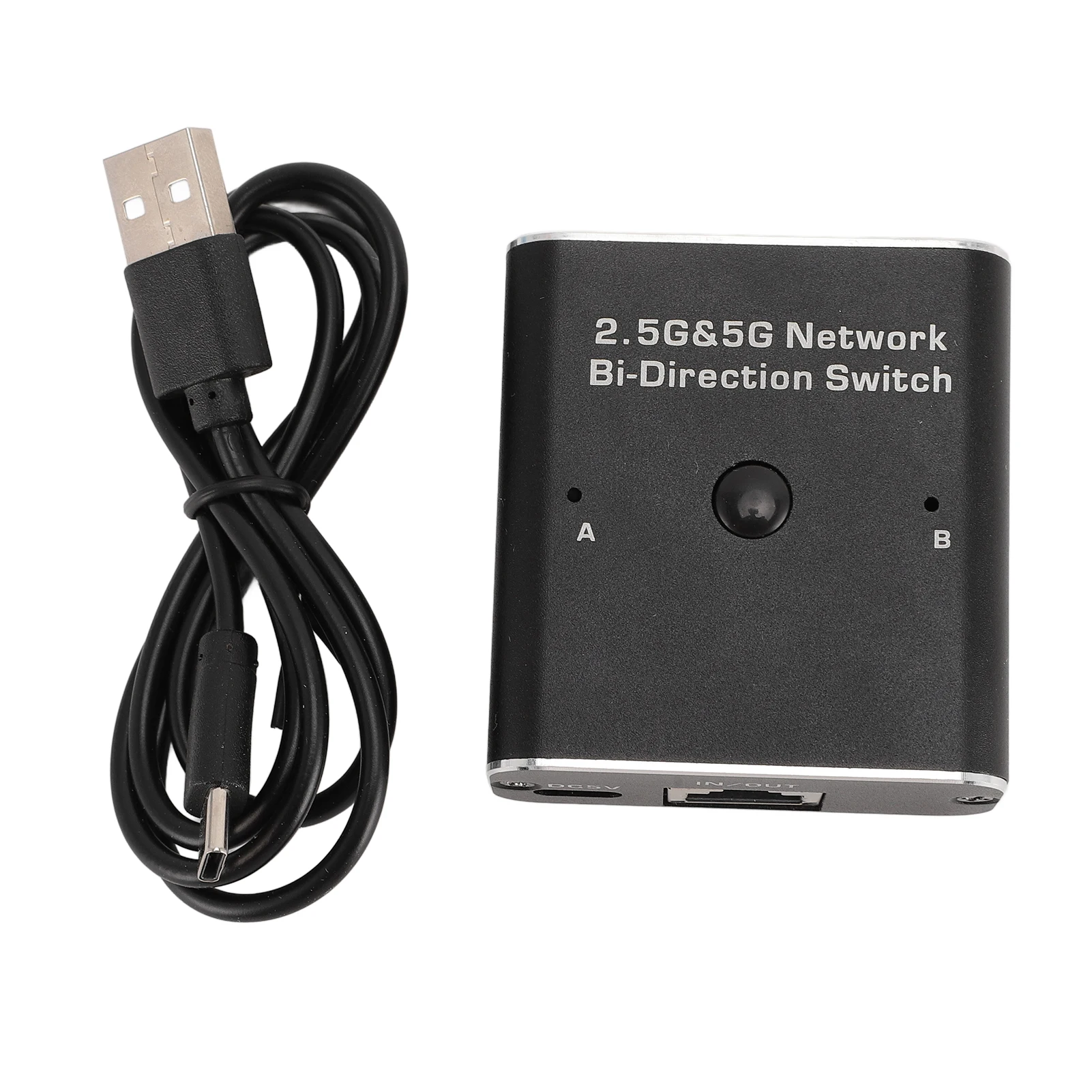 

Protable 1000 Mbps Network Switch Professional 2 in 1 Out Or 1 in 2 Out Bidirectional Interchange RJ45 Network Ethernet Splitter