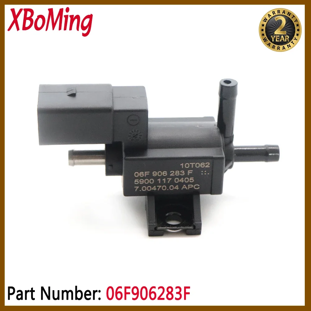 Turbocharger Boost Pressure Control Solenoid Valve 06F906283F For Audi A3 A4 A5 Q3 Q5 For Volkswagen Be etle CC GTI 2.0T