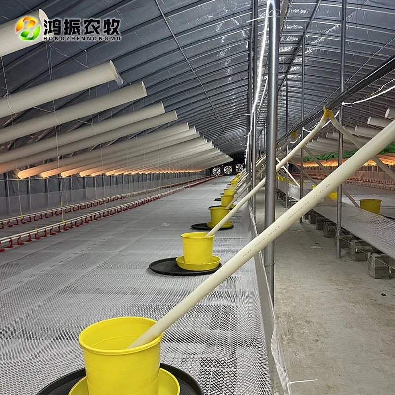 

China Pig Farming Automatic Auger Feeding Line 90Mm PVC Pipe Drop Feeder
