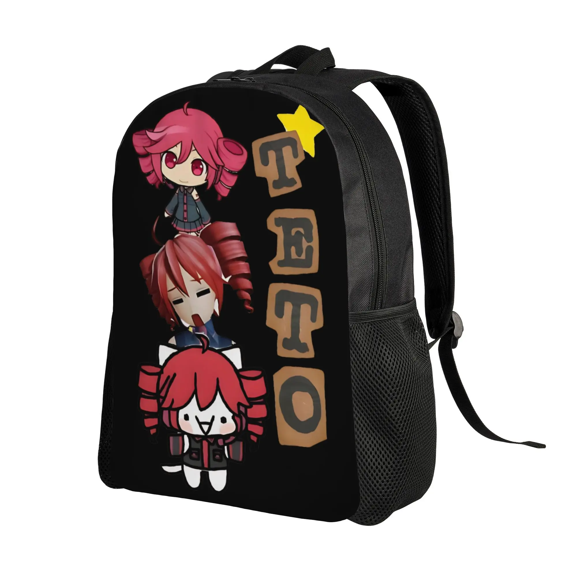 Kasane Teto Art   Backpack  Workout Backpacks Youth Colorful Durable School Bags Stylish Rucksack