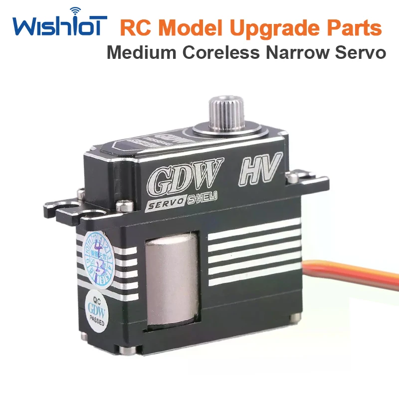 DS595MG Digital Servo GDW Coreless Motor Steering Gear  for RC Car Narrow Lock Tail Metal Yato 470l TG520 XL520 Helicopter Servo