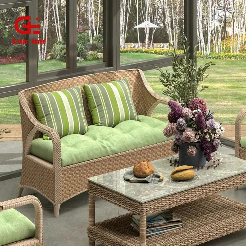 Hot Selling Fashion Outdoor Sofa Chair Cushions Soft Comfortable Water Proof Outdoor Garden Long Bench Chair Cushions