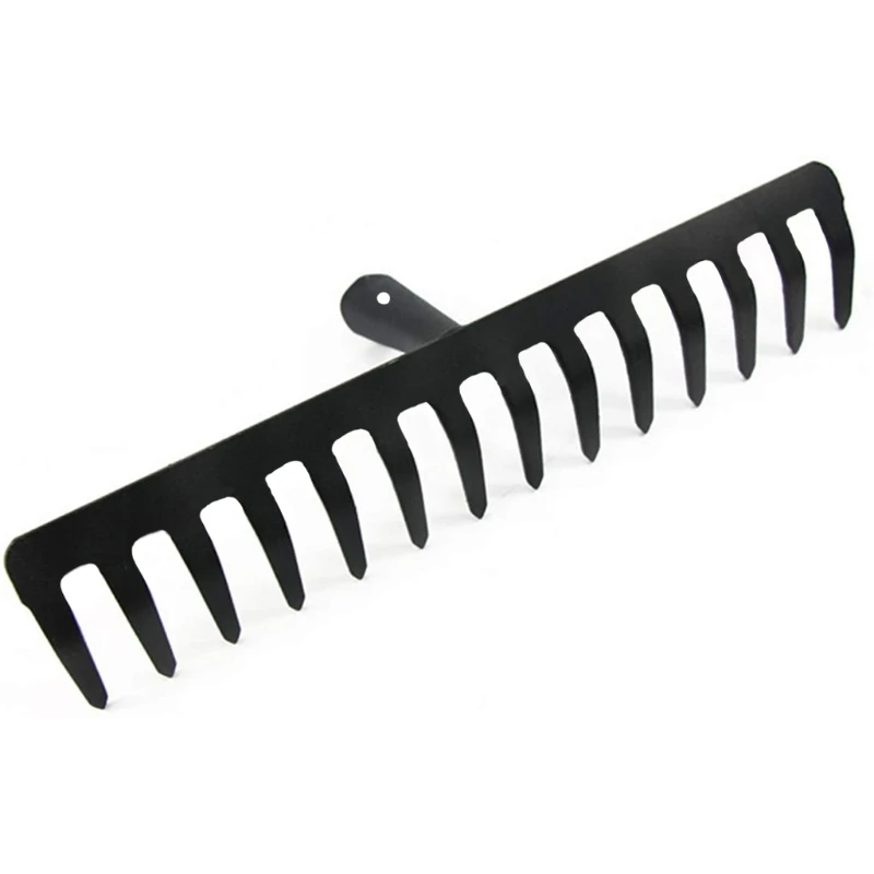 Mini Super Practical Carbon Steel Heavy Duty Garden Rakes Tillers Hand Tools