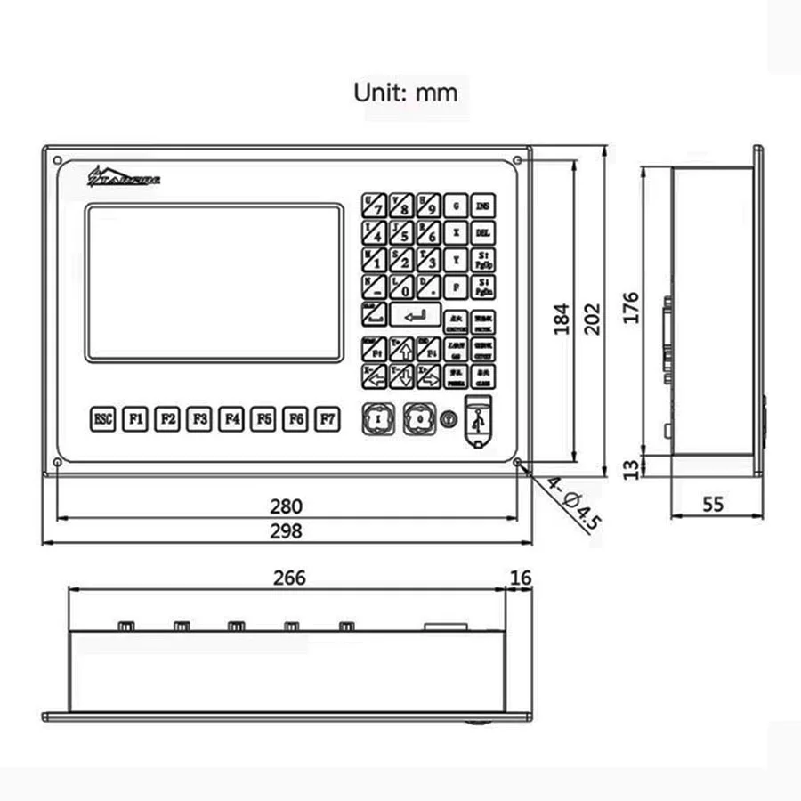 Accessori per macchine da taglio SF-2100C Sistema di macchine da taglio al plasma/fiamma Controller al plasma CNC a 2 assi