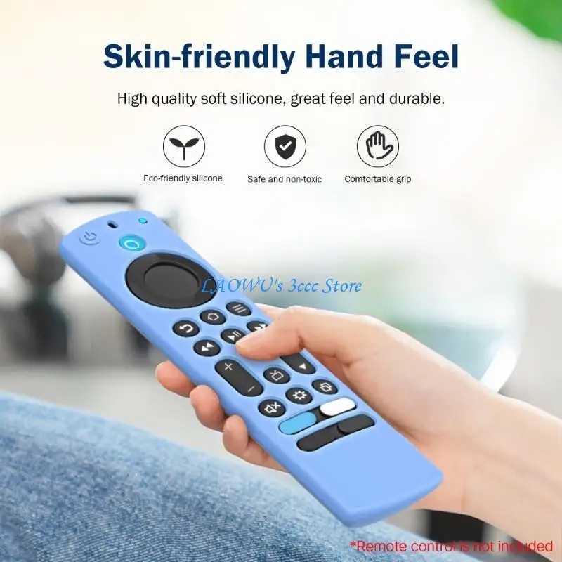 

Y8AD Replace Remote Case Silicone Protective Cover for Fire 4K 2nd 2023
