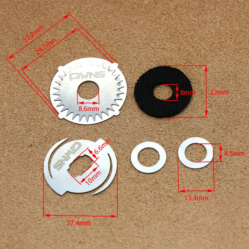 Discharge Force Alarm Drag Clicker For KASTKING Megajaws Metal Soft Sound Gasket Fishing Boat Repair Attachments