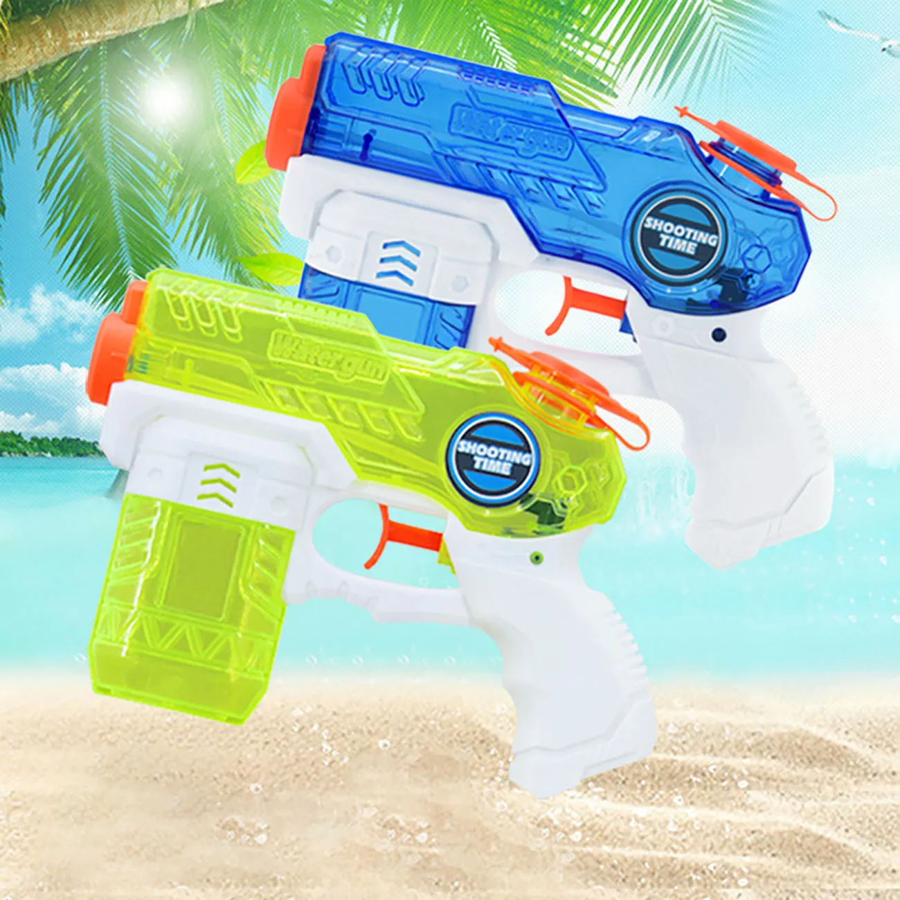 

Children's Water Gun Toy Press Type Summer Beach Fighting Water Gun Toys for Kids Outdoor Beach Pools Game