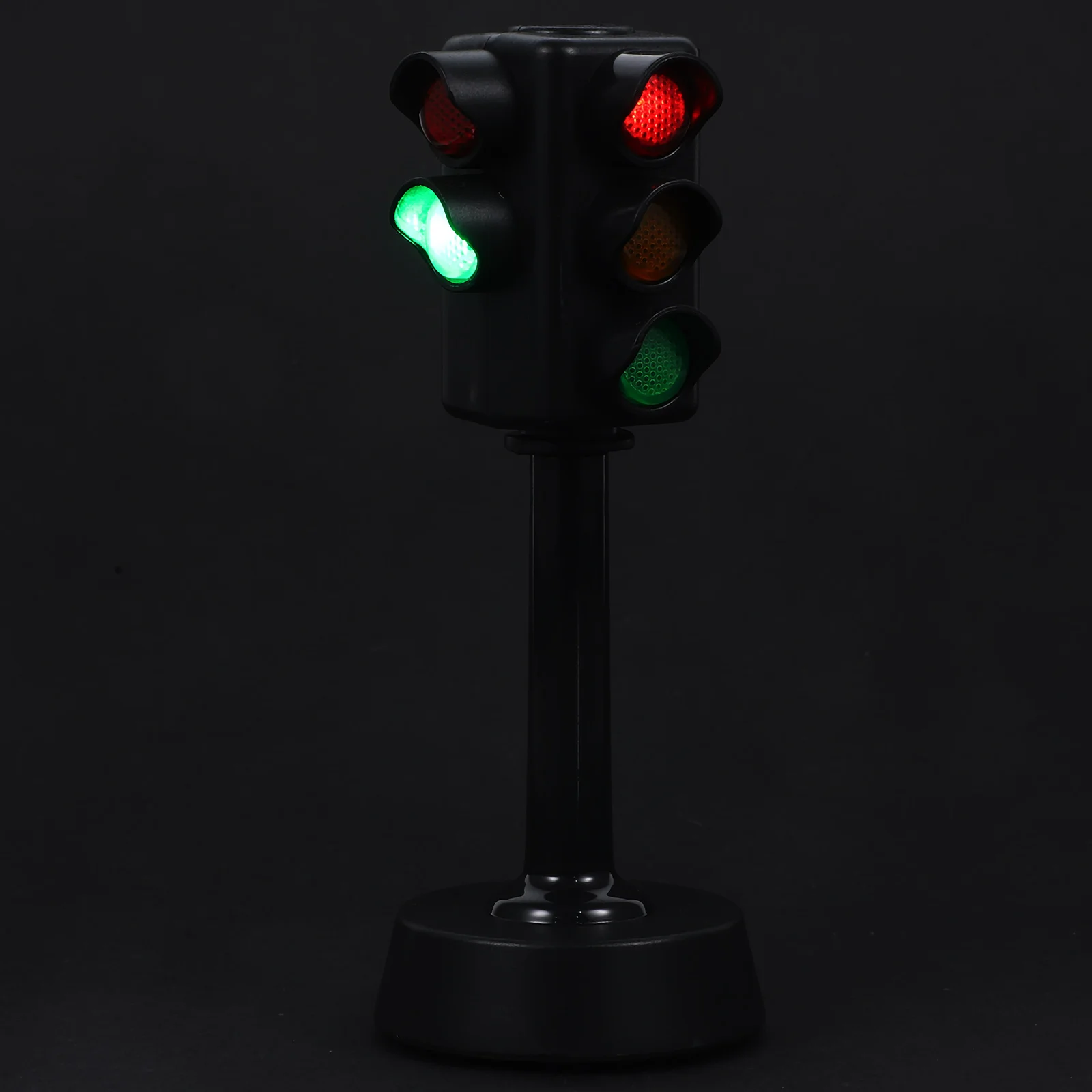 Preschool Toys Baby Crosswalk Signal with Sound Light Boy Living Plastic Traffic Lamp Child