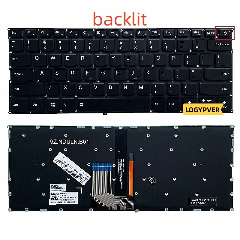 US Keyboard FOR Lenovo Yoga 720-12 720-13IKB 720-13 720-13ISK 720-13KBR 730-13IKB English Black Grey Laptop Backlight Backlit