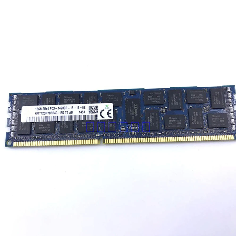 1 PCS HMT42GR7BFR4C-RD 16GB PC3-14900R DDR3 1866 REG For SKhynix Server RAM