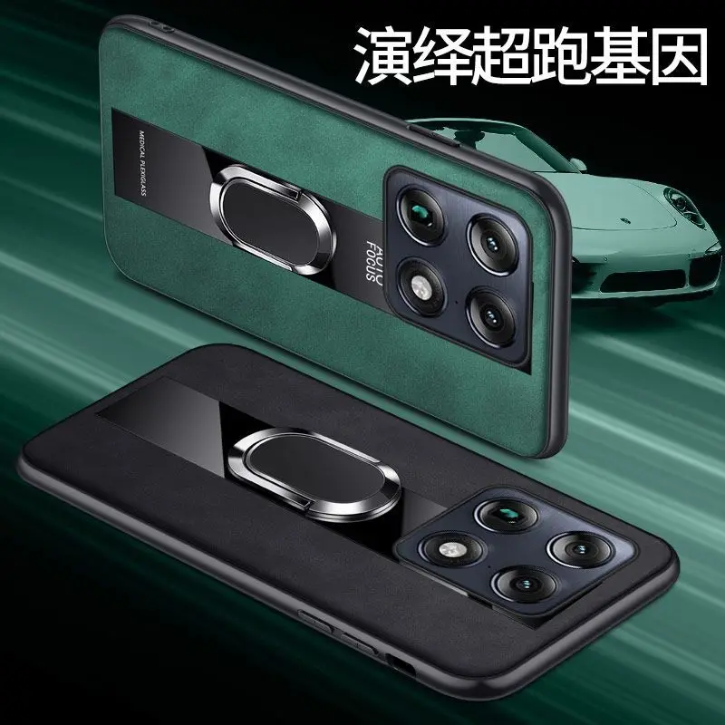 Funda de cuero de lujo con soporte de anillo para Motorola MOTO Signature X70 Air Pro Edge 70 Ultra, Funda para Motorola MOTO Signature