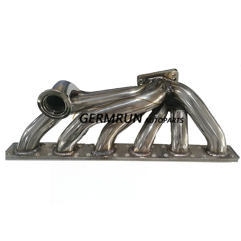 Exhaust Top Mount Turbo Manifold Header For BMW E30 E34 24V M50 M52 S50 S52 T3/T4 Flange