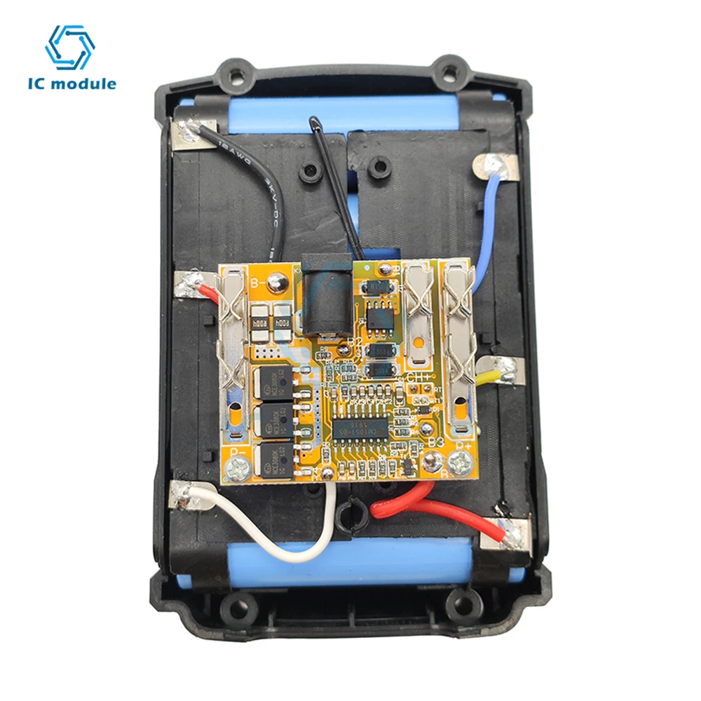 Circuito de protección de batería de litio de iones de litio 18650, 5S de placa de carga de 21V, módulo de celda Lipo, PCM, PCB, BMS para taladro