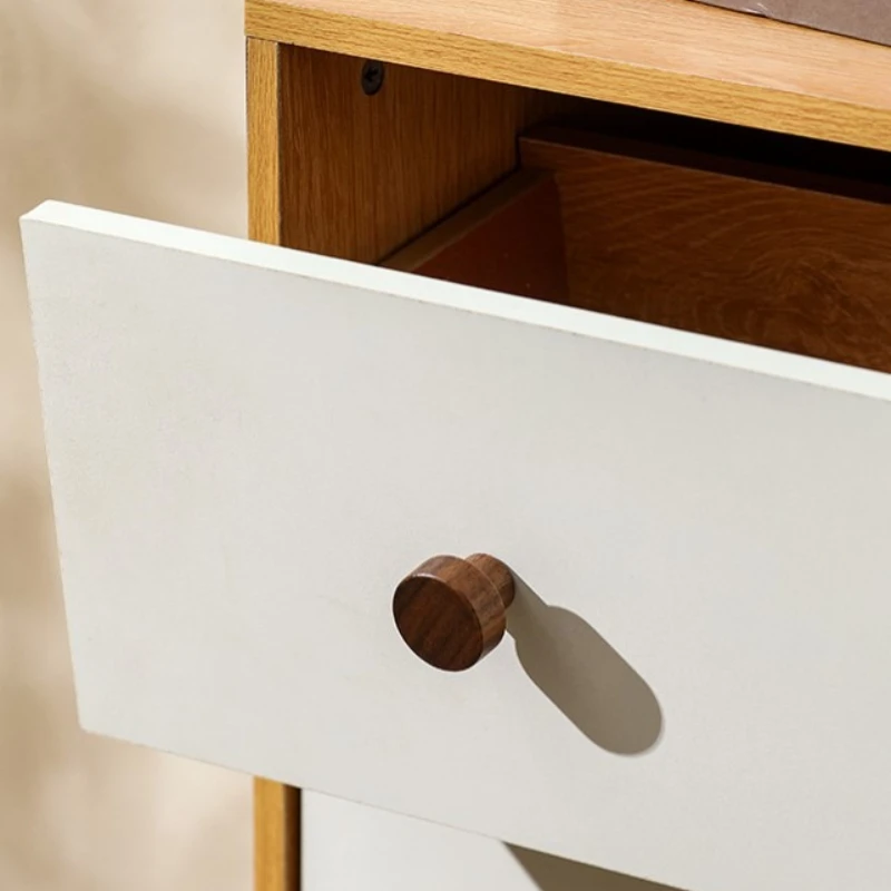 Nordische Holzmöbel T-Griffe aus Walnussholz, Schranktürgriffe, Schubladengriffe, Dekoration für Zimmermöbel, Möbelbeschläge – Detail 6