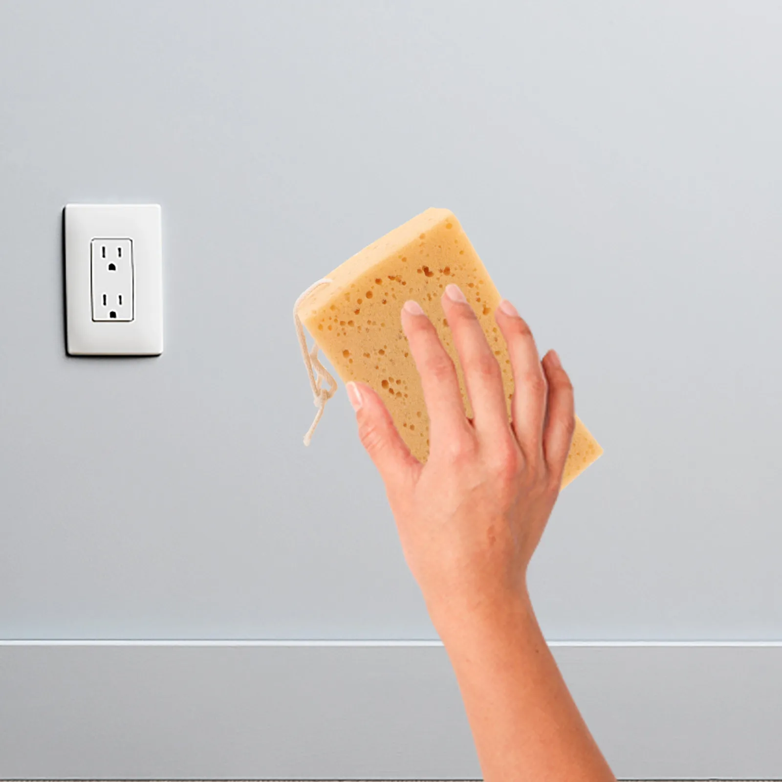 

3Pcs Wall Textured Sponge for Painting Drywall Repair Cleaning Home Decor Painting Texture Sponge Multi Functional Safe Material