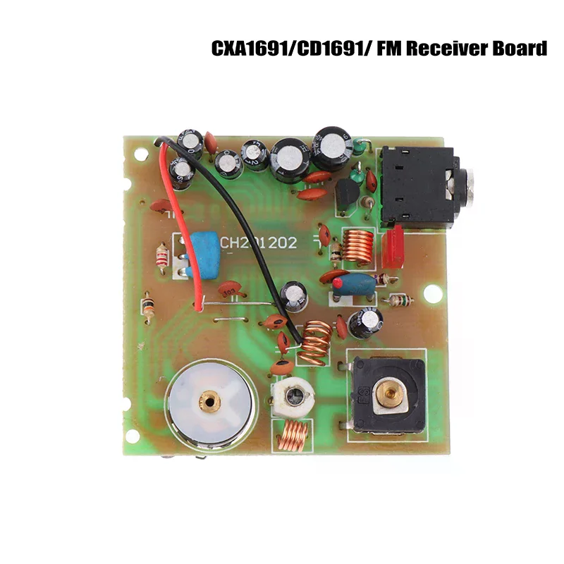 CXA1691/CD1691/ FM Receiver Board (Continuously Adjustable, No Squelch, Mono)