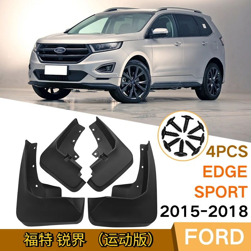 

For Ford Edge Sprot 2015-2018 Car Fenders Waterproof Splash Resistant Car Protection Kit