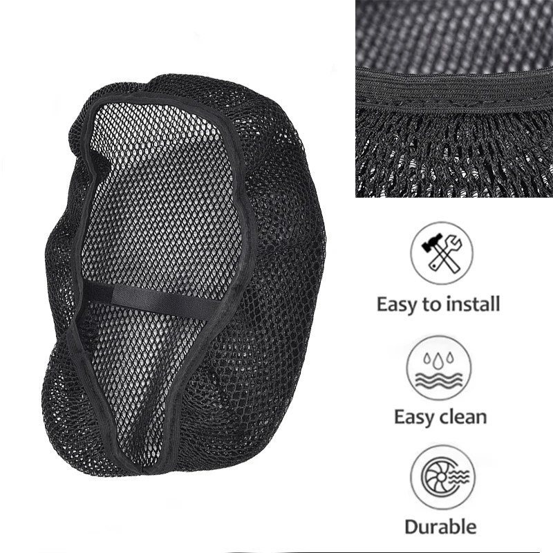 غطاء مقعد يوفر تهوية للهوندا ، إكسسوارات الدراجات النارية ، وسادة حماية ، سرج من قماش النايلون ، NX من ، من فضلك ، NX500 ، NX400 #4