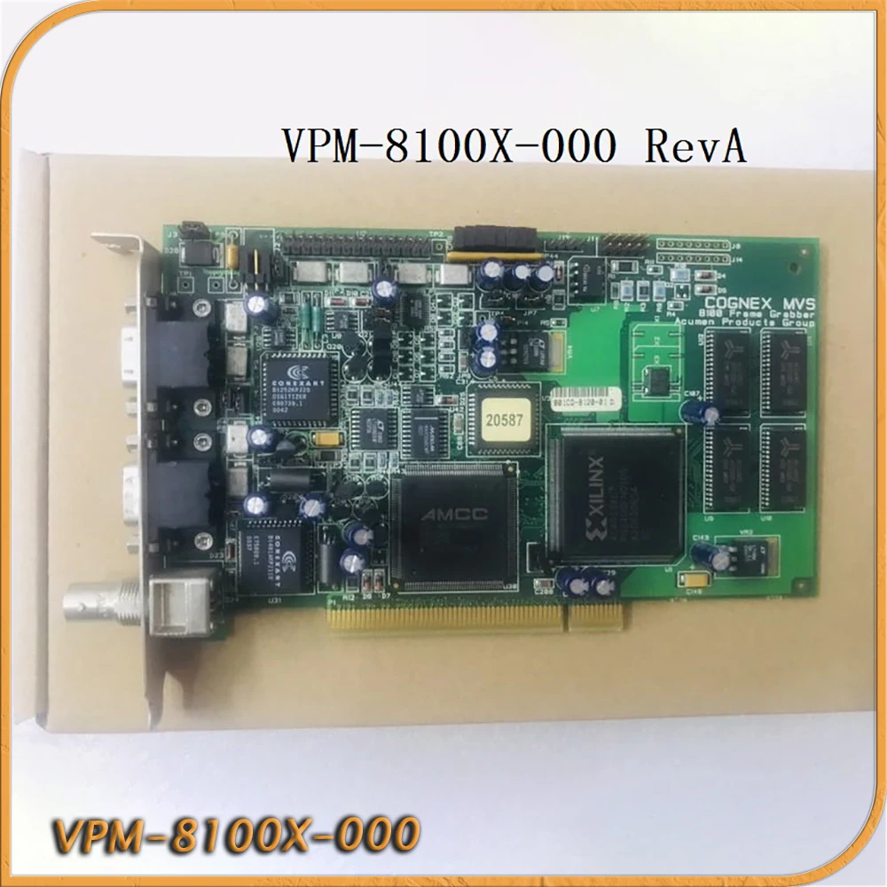 

For COGNEX MVS VPM-8100X-000 REV.A OPT:H Image Acquisition Card