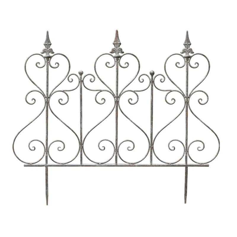 

Retro old wrought iron floor insert garden fence flower bed fence climbing frame plant climbing vine frame courtyard partition
