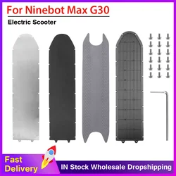 Foot Pad Bottom Battery Cover for Ninebot MAX G30 Electric Scooter Battery Cabin Cover Chassis Shockproof Protection/18PC Screw