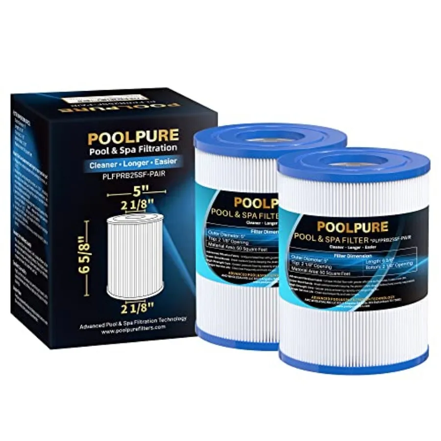 

Фильтр для спа POOLPURE PRB25SF заменяет Unicel C-4405, Filbur FC-2387, PRB25SF-PAIR, Marquis 20342, R172464, APCC7062, CMP 25392-000-100
