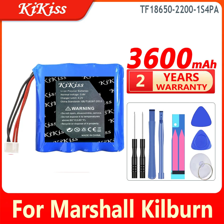 

3600mAh KiKiss Battery TF18650-2200-1S4PA For Marshall Kilburn