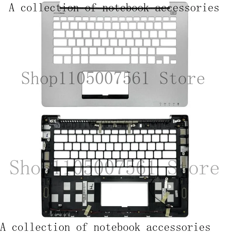 V para ASUS VivoBook S300CA S300SC S300K Palmrest Upper Case Teclado Moldura KB