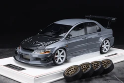 限定版樹脂静的車モデル,1:18 lancer,jdmシミュレーション,ギフト玩具