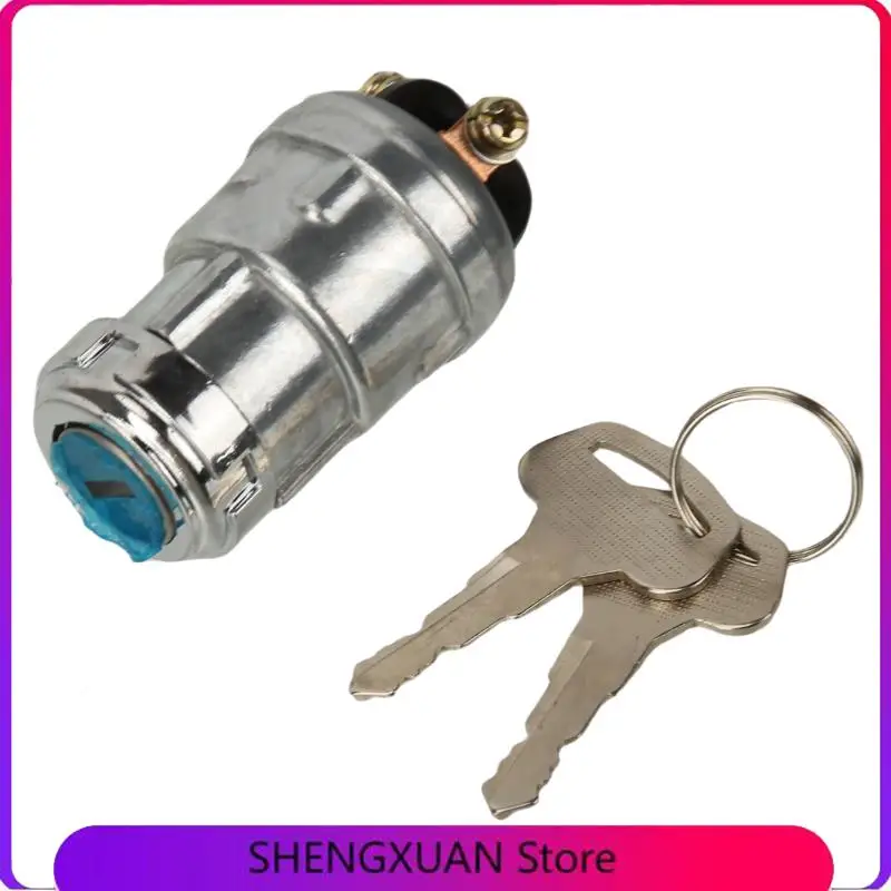 Universal Ignition Switch with Iron Key – Suitable for Automobiles Forklifts & Engineering Vehicles Modification Projects