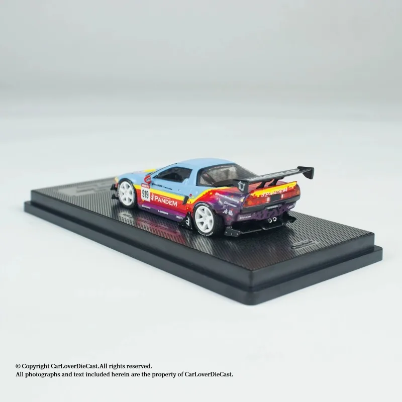 โมเดลรถสปอร์ตฮอนด้า NSX NA1 รุ่น Rocket Rabbit ของ INNO diecast ขนาด 1/64 ทำจากโลหะผสม สำหรับนักสะสมและตกแต่ง