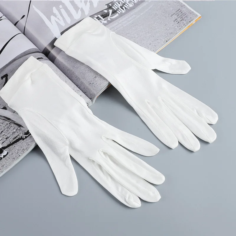 Gants d\'été 100% naturels Mulberry pour femme, mitaines, mince, respirant, sommeil, hydratant, écran tactile, conduite, crème solaire, A60