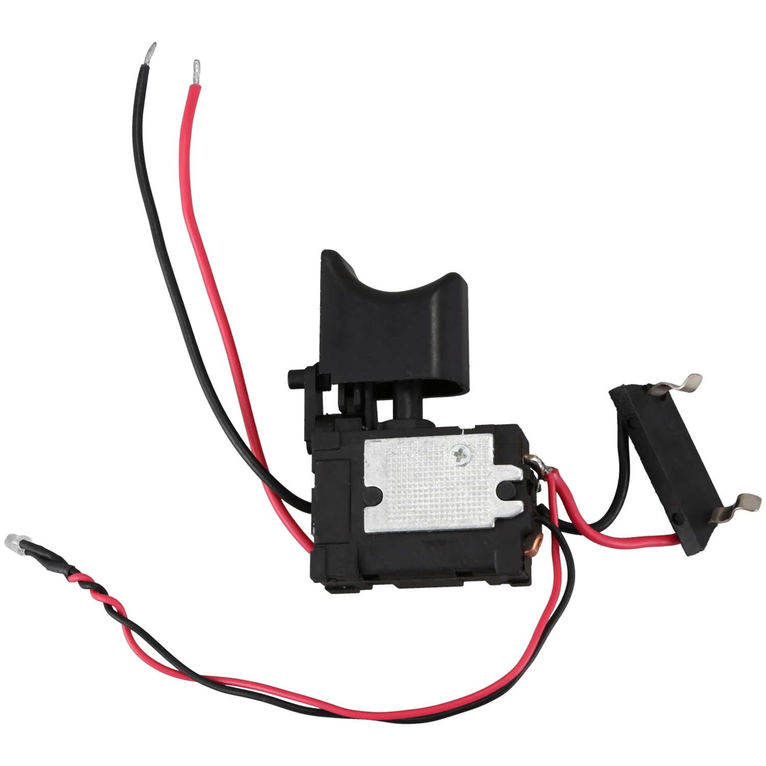 Interruptor sem fio bateria lítio, controle de velocidade, gatilho com luz pequena, 7.2 V - 24 V