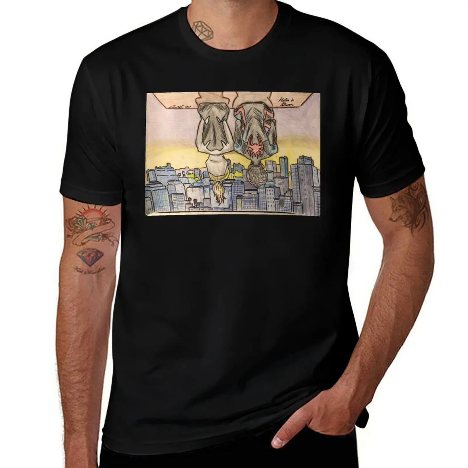 Mile$ Morale$ & Gwen $tacy T-Shirt Holiday Outdoor T-Shirt