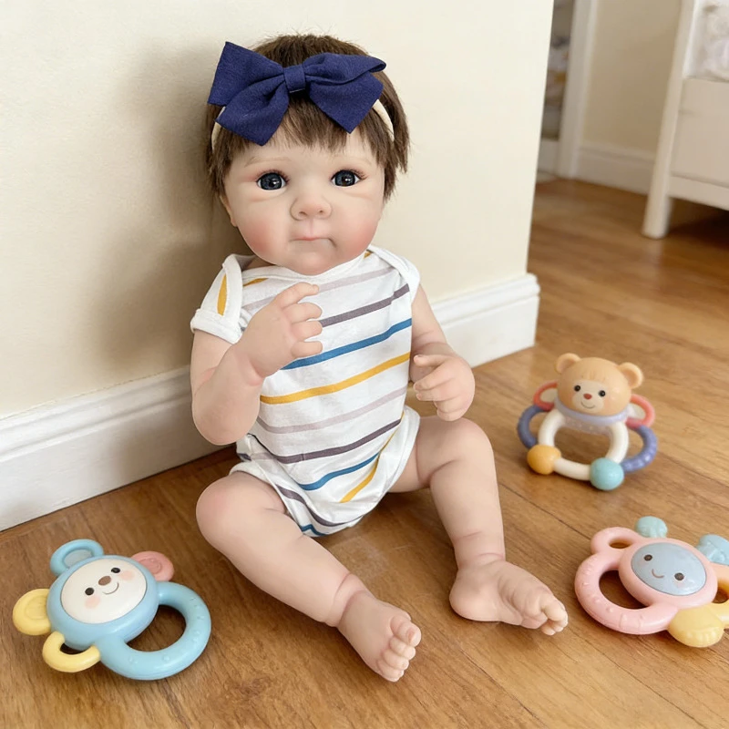 

Кукла Бетти 19 дюймов (48 см) с водонепроницаемым виниловым телом, пророщенными волосами, милая игрушка-кукла