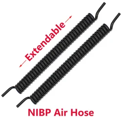 NIBP Air Hose Helical Tube Compatible Artema Spacelabs Colin Contec Schiler Medtonic Mindry NPB MEK HP Biolight Zoll Monitor.