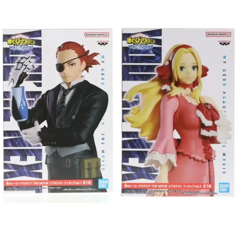 

Bandai Original Banpresto My Hero Academia Your Next The Movie Anna Shelbino Giulio Gandini PVC Anime Action Figure Model Toy