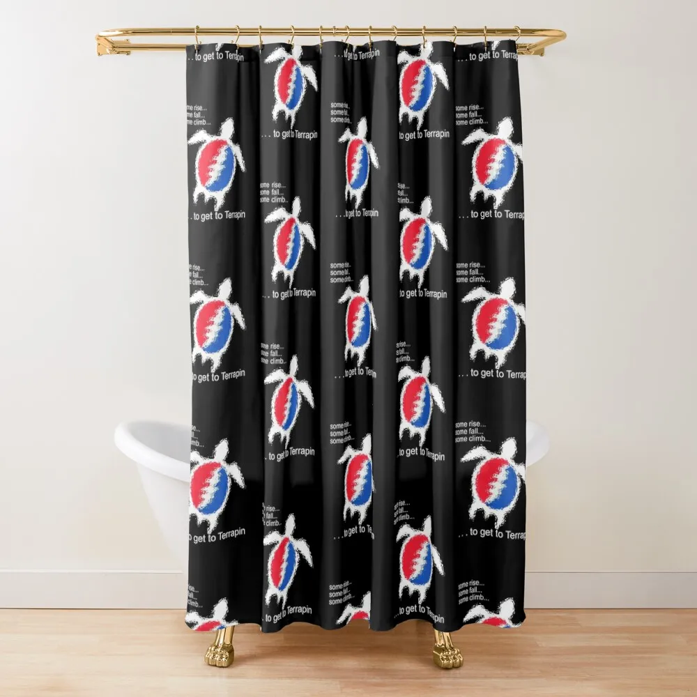 

Some Rise Terrapin Black Shower Curtain For Shower Window Curtain