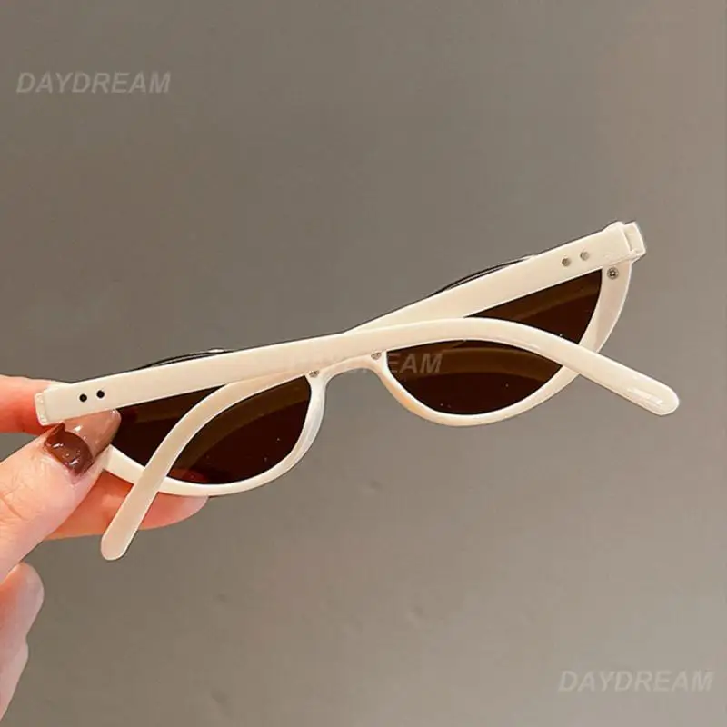 Small Half Frame Sunglasses Avant-garde Fashion For Women Shades Okulary Przeciwsloneczne Damskie 2023 Sunglasses Uv400 Glasses