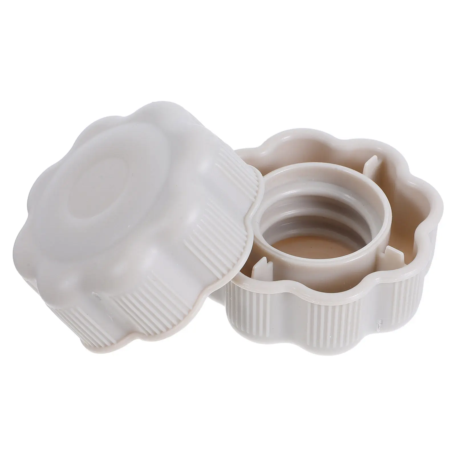 

2Pcs Slide Screw Caps Plastic Flower Pattern Indoor Toddler Slide Fixing Covers Precision Fit Safety Nut Protectors for Kids