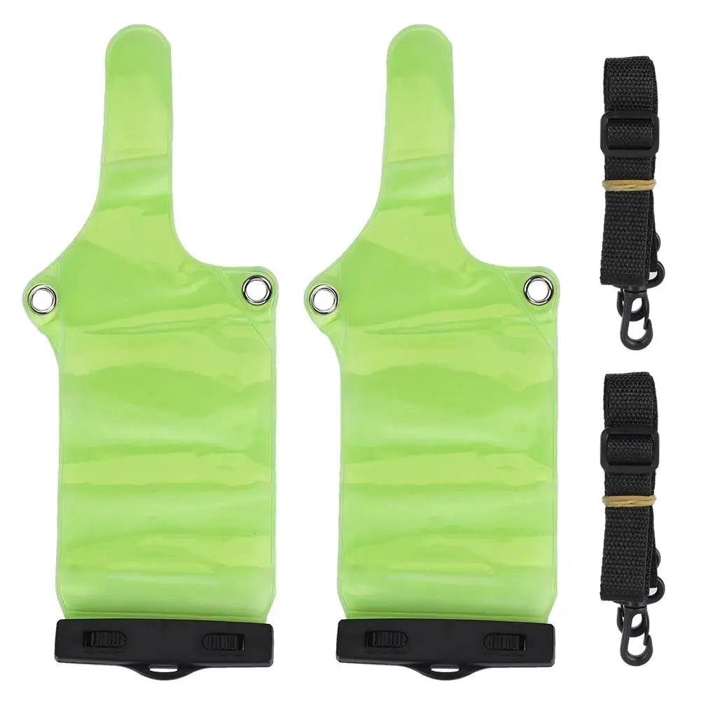 

Portable Waterproof Case Bag for walkie Talkie UV5R UV82 BF888S 2PCS Durable Protective Hiking Travel Outdoor Gear