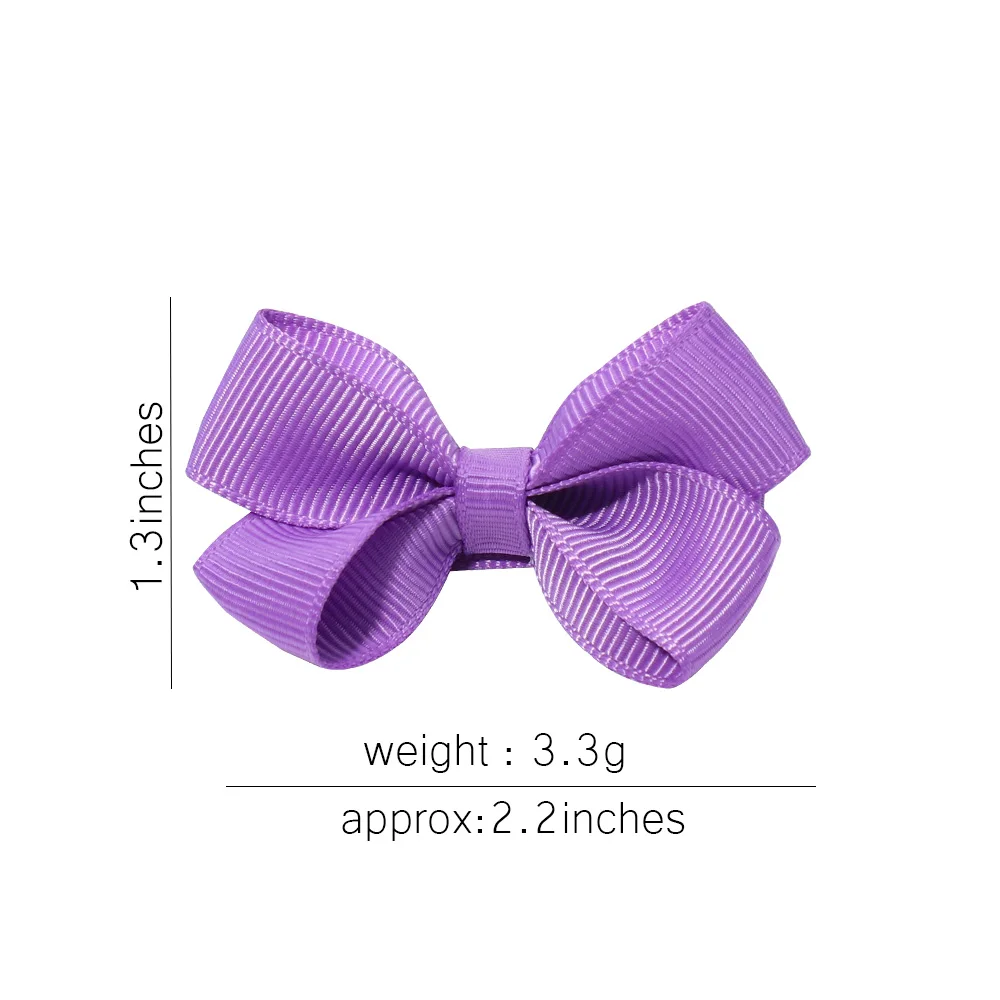 5Pcs/lot Girl\'s Handmade Cute Barrettes Bow Ribbon Hair Bow Clips Hair Clip Hairpins Kids Baby Hair Accessories Headwear