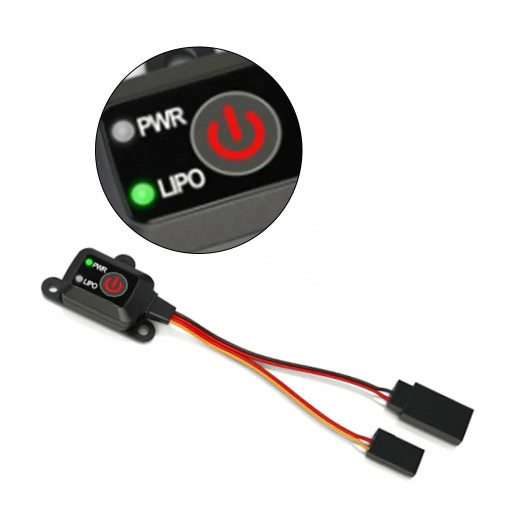 

SKYRC Power Switch SK-600054-01 On/Off MCU Controlled LIPO NIMH Battery 4-12V for 1/10 1/8 RC Helicopter RC Car DIY Accessories