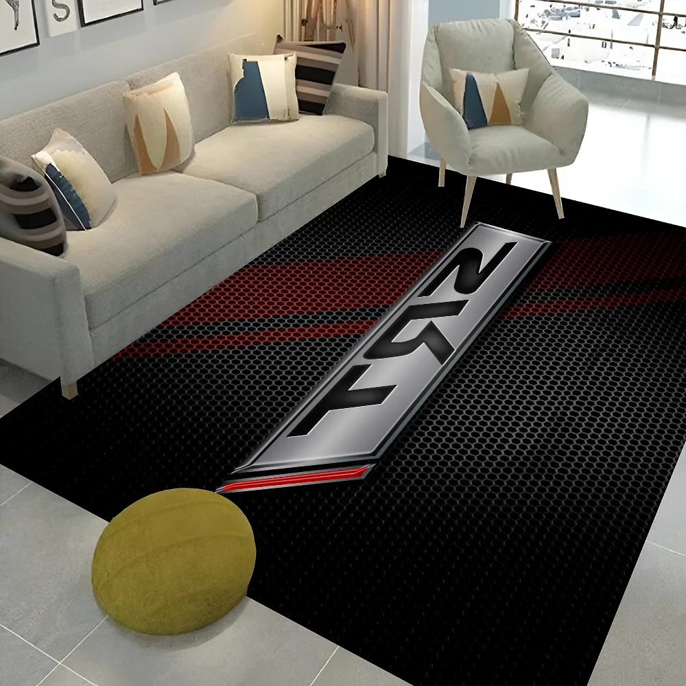 SRT Hellcat Demon Dodge Hallway Carpet Non-Slip Laundry Room Mat Laundry Decor Balcony Child Living Room Bedside Area Rugs