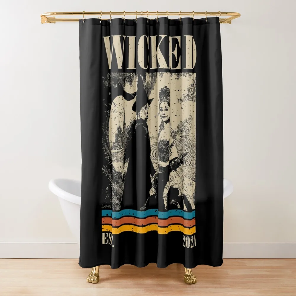 

Wicked 2024 Shower Curtain Bathroom Decor Bathroom Accessory For Shower Bathroom Box Curtain